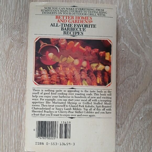 Better Homes and Garden All-Time Favorite Barbecue Recipes Paperback 1980 VTG - Picture 2 of 6